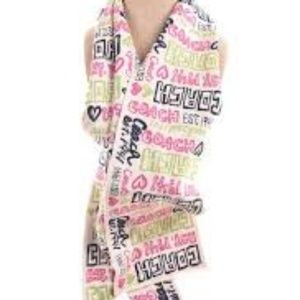 Coach scarf